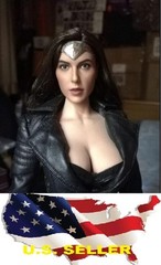 1/6 Gal Gadot female head wonder woman phicen hot toys kumik ❶USA IN STOCK❶