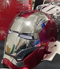 IN US AUTOKING Iron Man MK5 1:1 Helmet Wearable Voice-control Mask Cosplay Gift