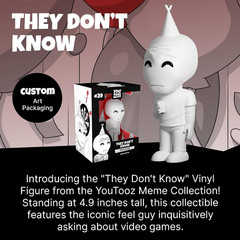 They Dont Know Meme Feel Guy 4.9″ Exclusive Internet Culture Vinyl Collector