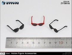 3 pair 1/6 Female Sunglasses for 12″ figure Hot Toys phicen TLeague kumik ❶USA❶