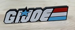 GI JOE Display Sign Cobra Display Sign. Custom signs done as well.