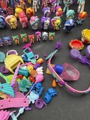 Huge My Little Pony Lot Of 96 Figures Various Styles And Years Plus Accessories