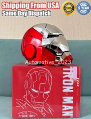 Autoking Iron Man Helmet MK5 1/1 Voice-controlled Mask Children’s Day Gift Prop