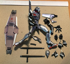 Neon Genesis Evangelion Kaiyodo Figures Lot Of 9 + Accessories AS IS