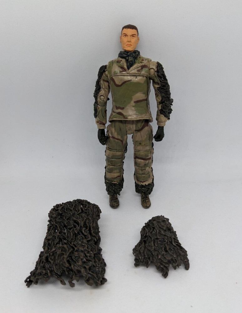 2004 BBI Elite Force U.S. Army Ranger Sniper Snake Rooney figure 1/18 G.I. Joe