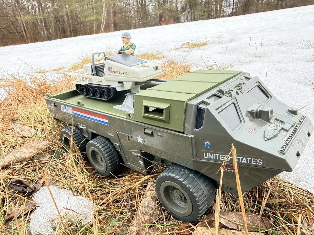 GI JOE APC top Replacement Cab And Flatbed 3D Printed Modification ARAH