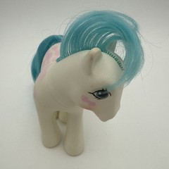 Vintage My Little Pony G1 1987 Fifi White Pink and Blue