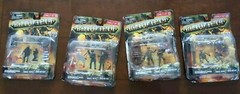 Lot Of 4 Target Exclusive 1:32 Bravo Team Us Marines United States Navy 2008