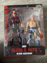 AEW Ringside Exclusive Blood And Guts Cody Vs. Dustin Rhodes Action Figures
