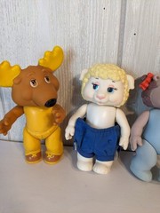 Vintage 1984 TOMY Get Along Gang Dress Up Figures Set Of 5 EUC