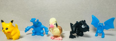 100 Randomly Assorted Pokemon Figures 1 Inch Figurines Pokemon Go Characters