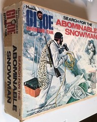 1964 1973 Hasbro GI Joe Adventure Team Search for Abominable Snowman w/ Box 7430
