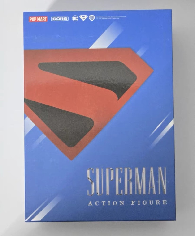 Pop Mart Gong 1/12 Kingdom Come Superman-Regular Edition Figure Model in Stock