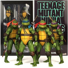 Ninja Turtles 1990 Movie TMNT 7″ Action Figure Set of 4 BNIB (Not NECA) US STOCK