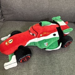 Pixar Cars 2 Francesco Bernoulli 16″ Plush Formula 1 Racing Car Disney Store