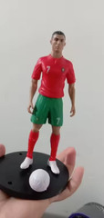 Cristiano Ronaldo Action Figure 2026 Football Star Model Doll Car Ornament Gift