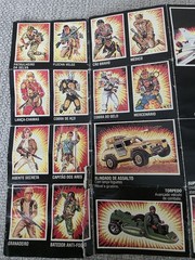 GI Joe BRAZIL Estrela Comandos EM ACAO Advertising Leaflet/Folder!