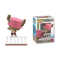 FUNKO POP ANIMATION ONE PIECE TONY TONY CHOPPER EXCLUSIVE 2332 FLOCKED Free Ship