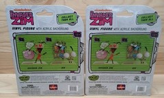 Fly Guys by Culturefly Nickelodeon Invader Zim and Gir Vinyl Figures Both New