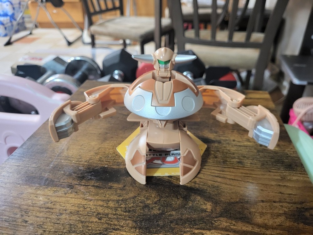 Bakugan Primo Vulcan Tan Subterra Large Deka Display Figure 620g