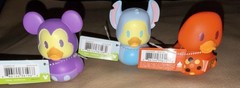 3 PACK of Just Play Rubber Ducks, Hersheys & Disney Theme