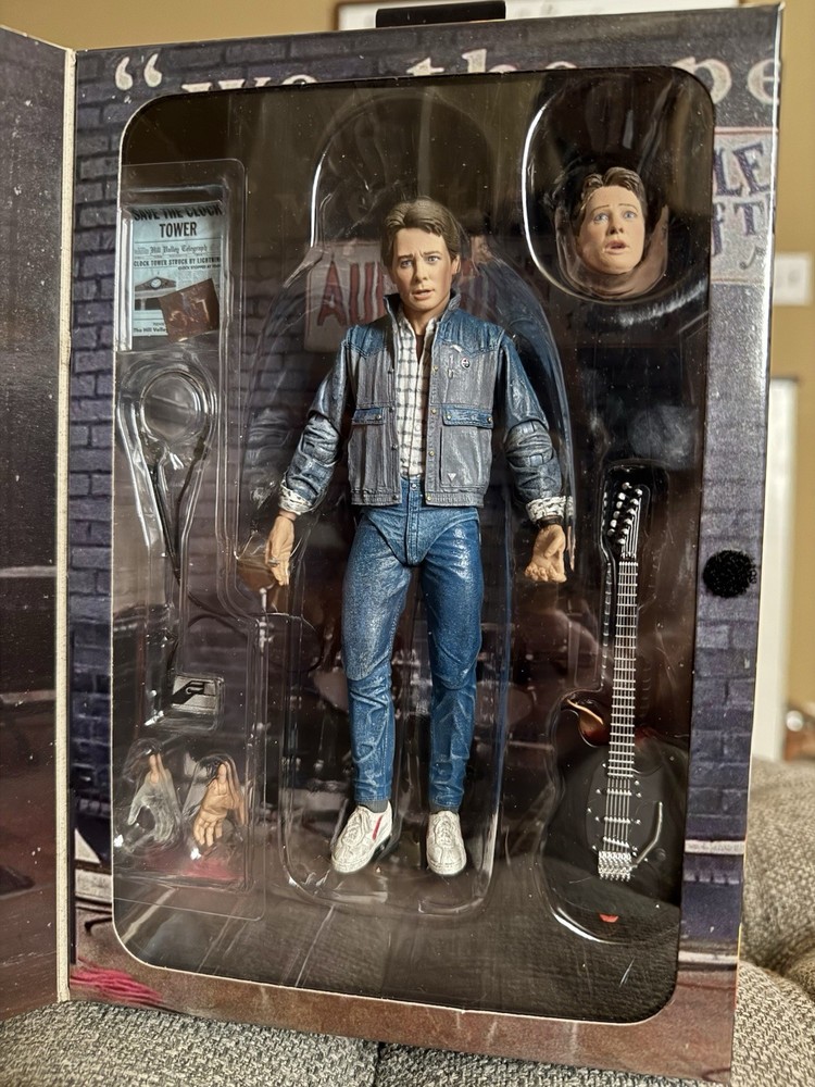 NECA Back To The Future Marty Mcfly 85 Audition Ultimate 7-Inch Action Figure