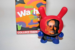 KIDROBOT DUNNY 2017 ANDY WARHOL SERIES 2 MAO TSE TUNG DESIGNER ART TOY