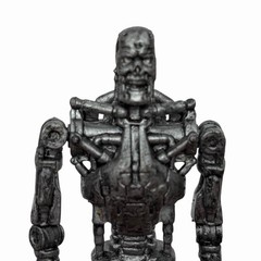 Terminator Salvation Movie T-800 Endoskeleton 3.75” Action Figure Toy Playmates