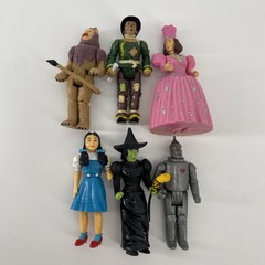Vintage Wizard of Oz Action Figures Set 1988 MGM/UA Turner Dorothy Scarecrow