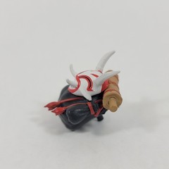 LN Fortnite White Fang Back Bling fits 4″ Solo Figure