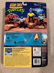 TMNT First Officer Donatello 1994 MOC MOSC 3454 Ninja Turtles Star Trek