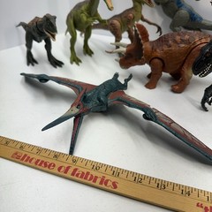 Mattel Jurassic World Dinosaur Lot of 8 Fallen Kingdom Blue Raptor Mix Medium SZ