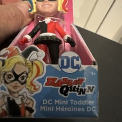 1 Count Jakks Pacific DC Harley Quinn 3 Inch Mini Toddler Doll Age 3 Years & Up