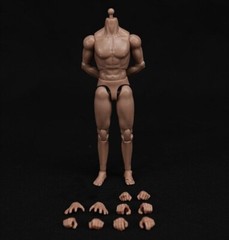 MB102 1/12 Male Soldiers Muscle Super Flexible Body for 6″ Action Figure Dolls