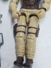 RARE*Brazil LEATHERNECK Vintage File Card Only Gi Joe 1986 Special Mission