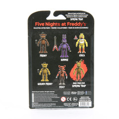 Spring Trap Five Nights At Freddy Bonnie Chica Golden Foxy 5″Action Figure