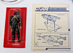 1986 GI Joe Cobra Stellar Stiletto W/Star Viper figure Complete Vintage