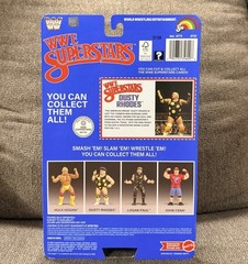 WWE LJN Superstars | Dusty Rhodes Action Figure | 1980s Retro 8” Collectible Toy