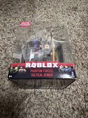 Roblox Desktop Series Phantom Forces: Tactical Genius Action Figure Toy 8+ New