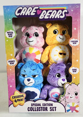 Care Bears Special Edition 4 Pack Collector Set Kids Stuffed Plush Animal Toy