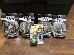 Star Wars Lot of 5 Sealed Clone Troopers Appo Elite Corps Saga Collection