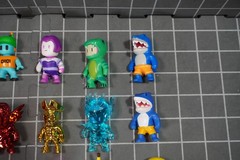 Lot of 20 Stumble Guys Mini Figures Rares Translucent Barbie DIRAMIX