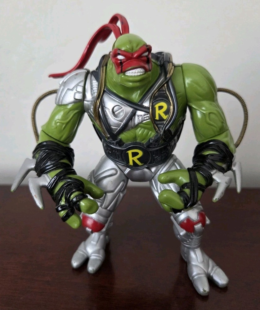 TMNT Jim Lee’s Raphael Raph Ninja Turtle Figure 1995 Playmates Vintage