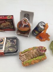 ZURU Lot of 7 Mega Gross Minis Spewi Sushi Rot Dog Vomit Nasty Collectibles