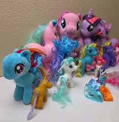 My Little Pony Mixed Lot of 22 Random Figures Various Sizes/Years Some Vintage
