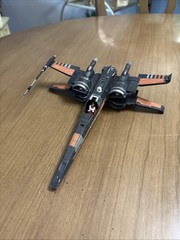 2017 Star Wars Poe Dameron’s X-Wing Last Jedi W/ BB8 Missing 3 Laser Canons