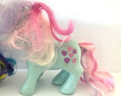 Vintage Lot Of 6 My Little Pony All Say Hong Kong Or China On Foot Hasbro 84-87
