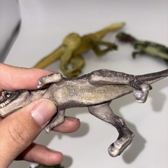Vintage 80s & 90s Dinosaur Figure Lot Of 14 – Unbranded And Branded