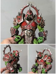 Painting Memory Toys Fit and Stars Studio Fit Garrosh Hellscream Hand NO Figure