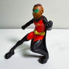 DC Comics – Robin – Batman Batwheels Duke Thomas Figure – 2023 Burger King Toy